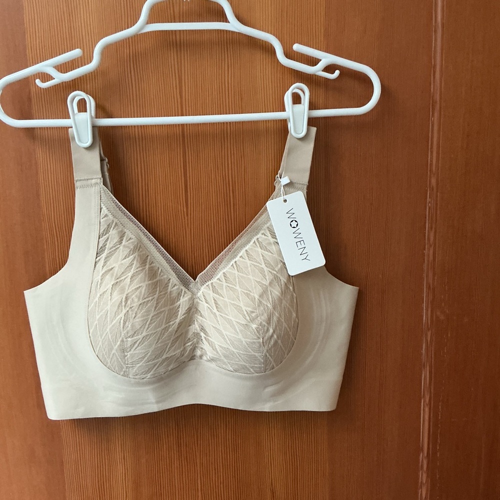 Tan Full Coverage Wireless Bra